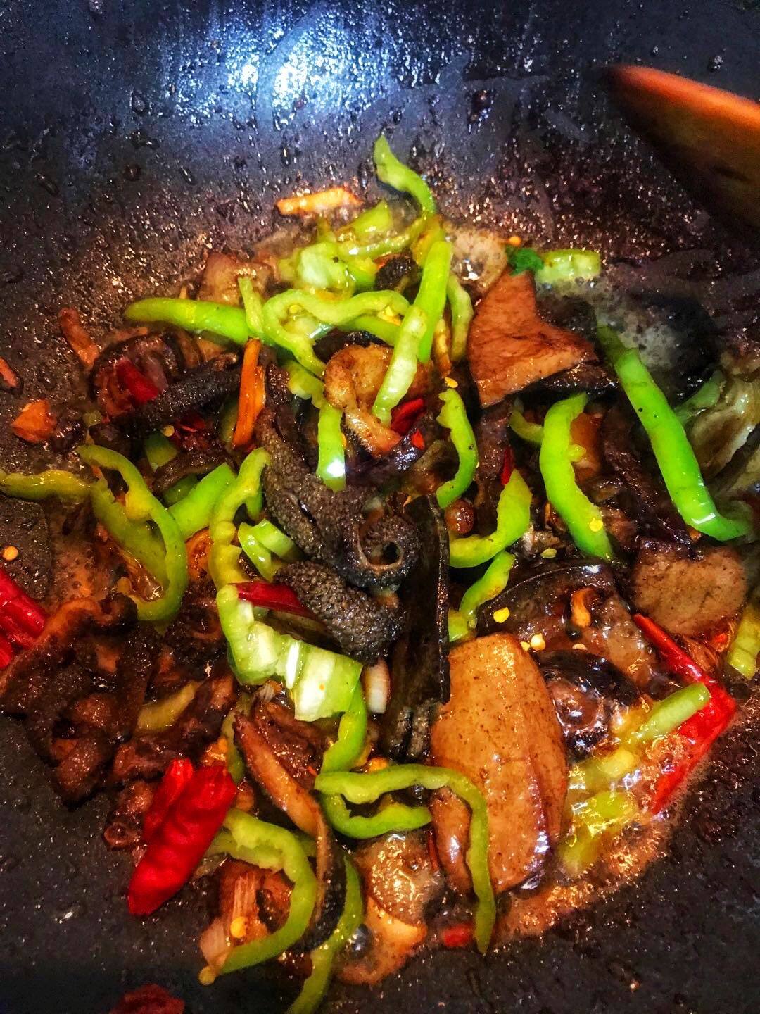 爆炒羊杂
