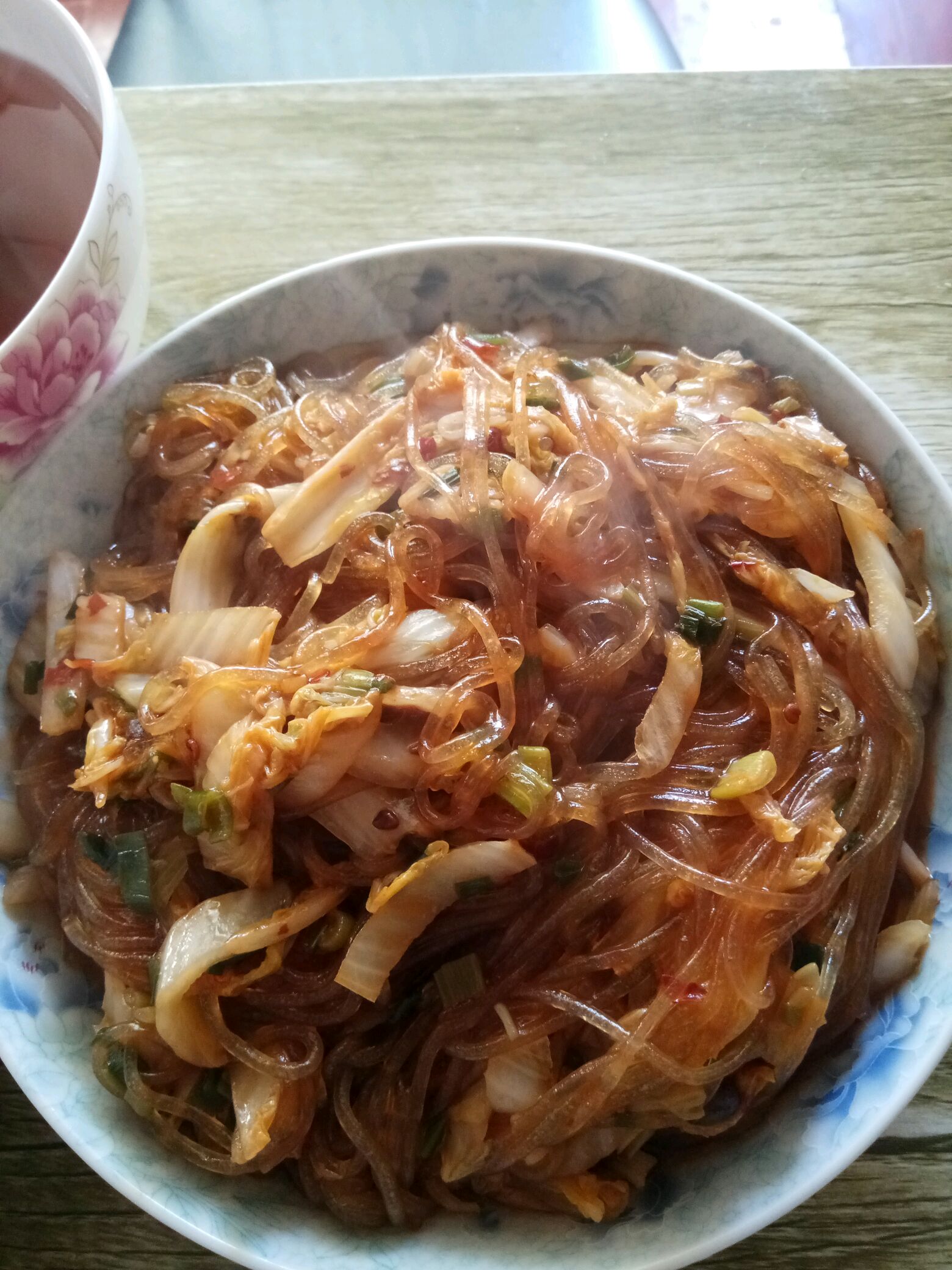 白菜粉条肉沫