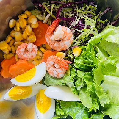 减脂期必备蔬菜沙拉减脂神菜低卡低热量的做法图解3