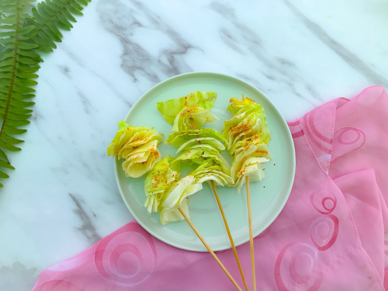 香烤包菜