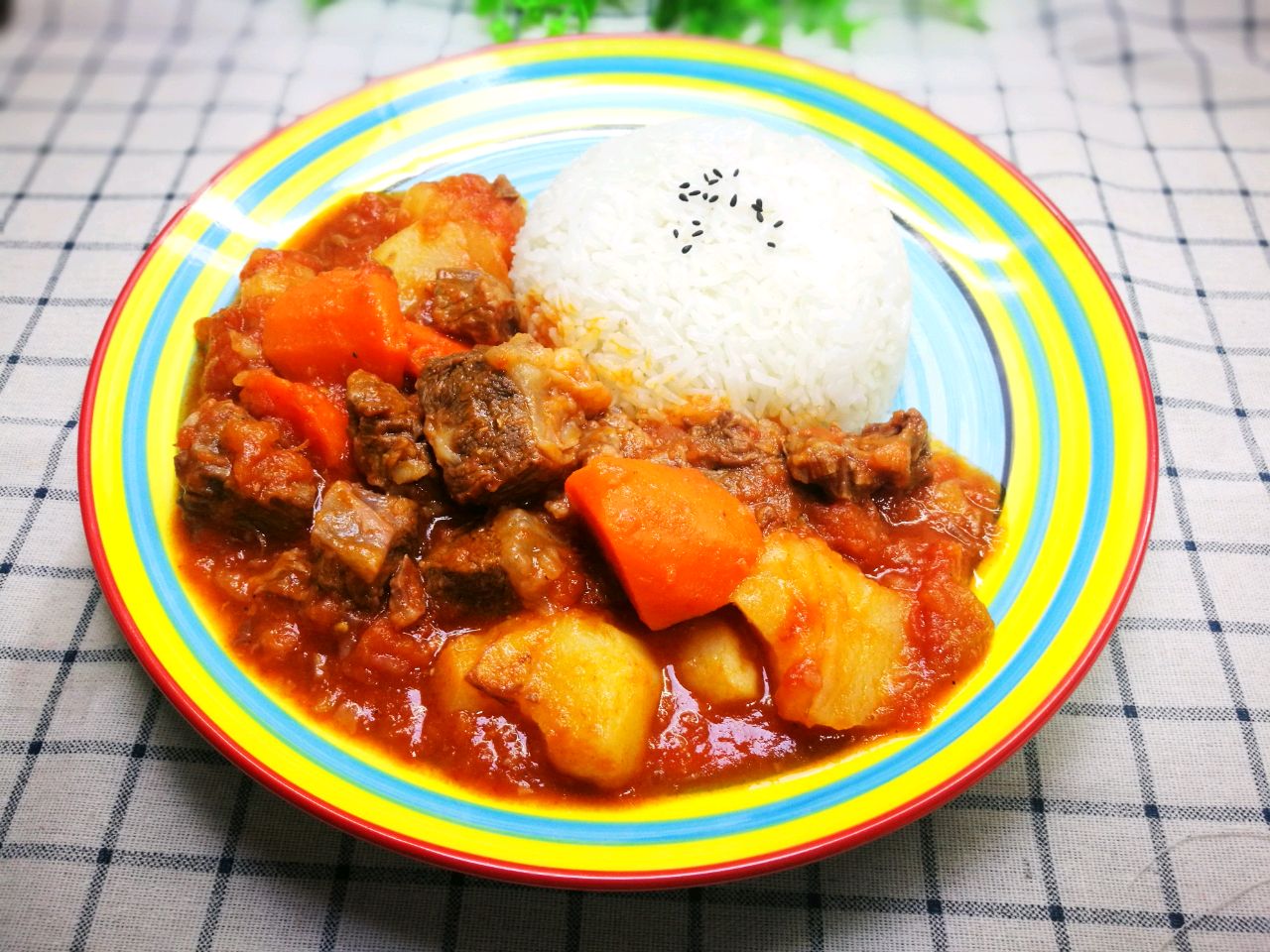 红烩牛肉饭和番茄牛肉浓汤的做法图解15