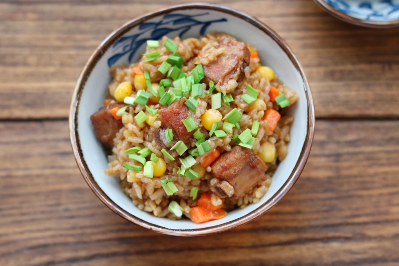 排骨焖饭的做法