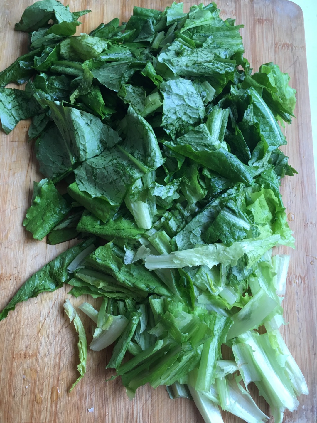 清炒油麦菜