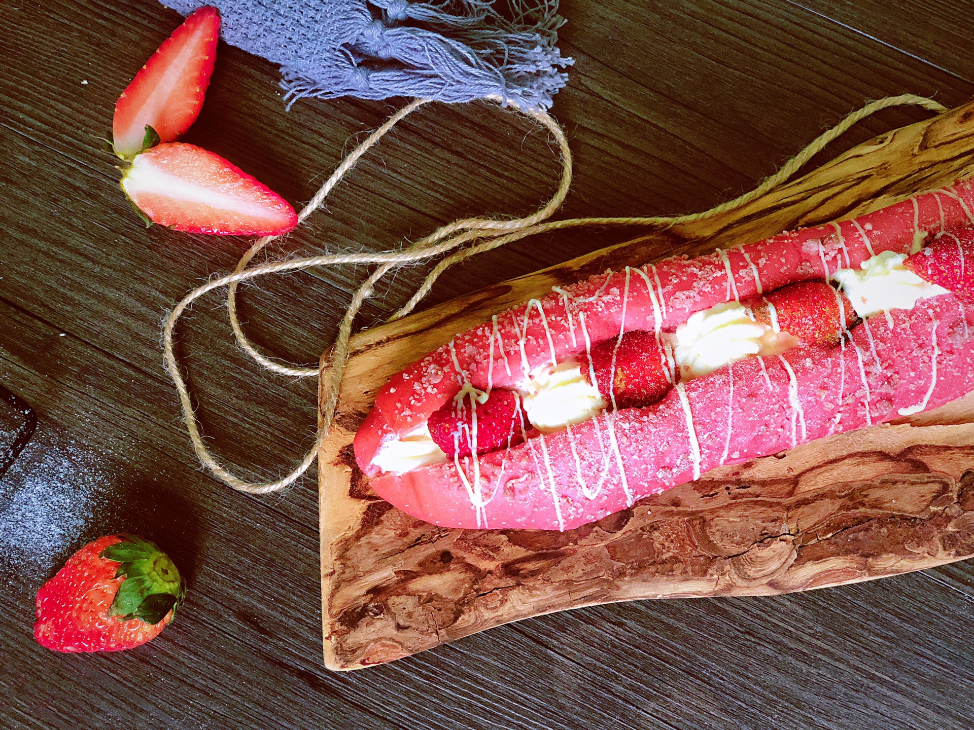 草莓魔法棒的做法