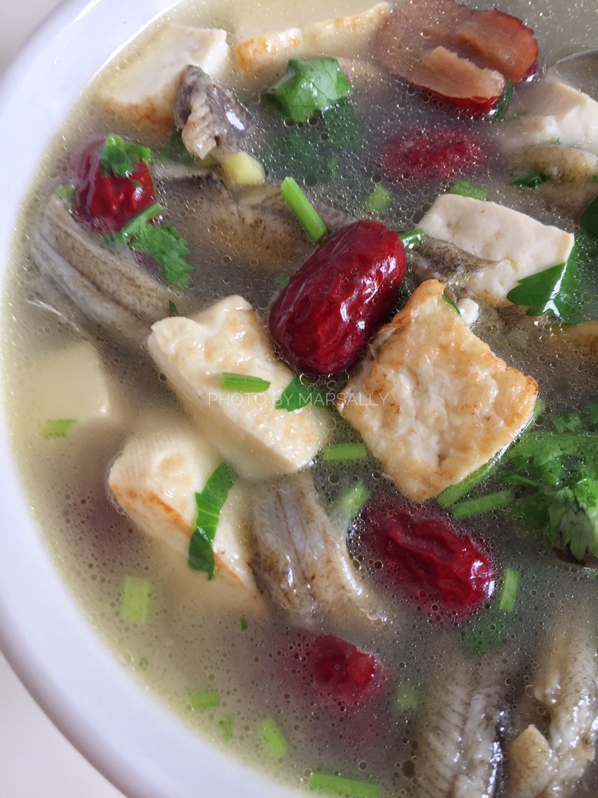 红枣豆腐泥鳅汤