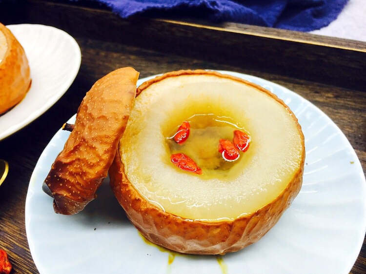 美味烤箱菜,就等你来做!#冰糖枸杞烤梨的做法图解12