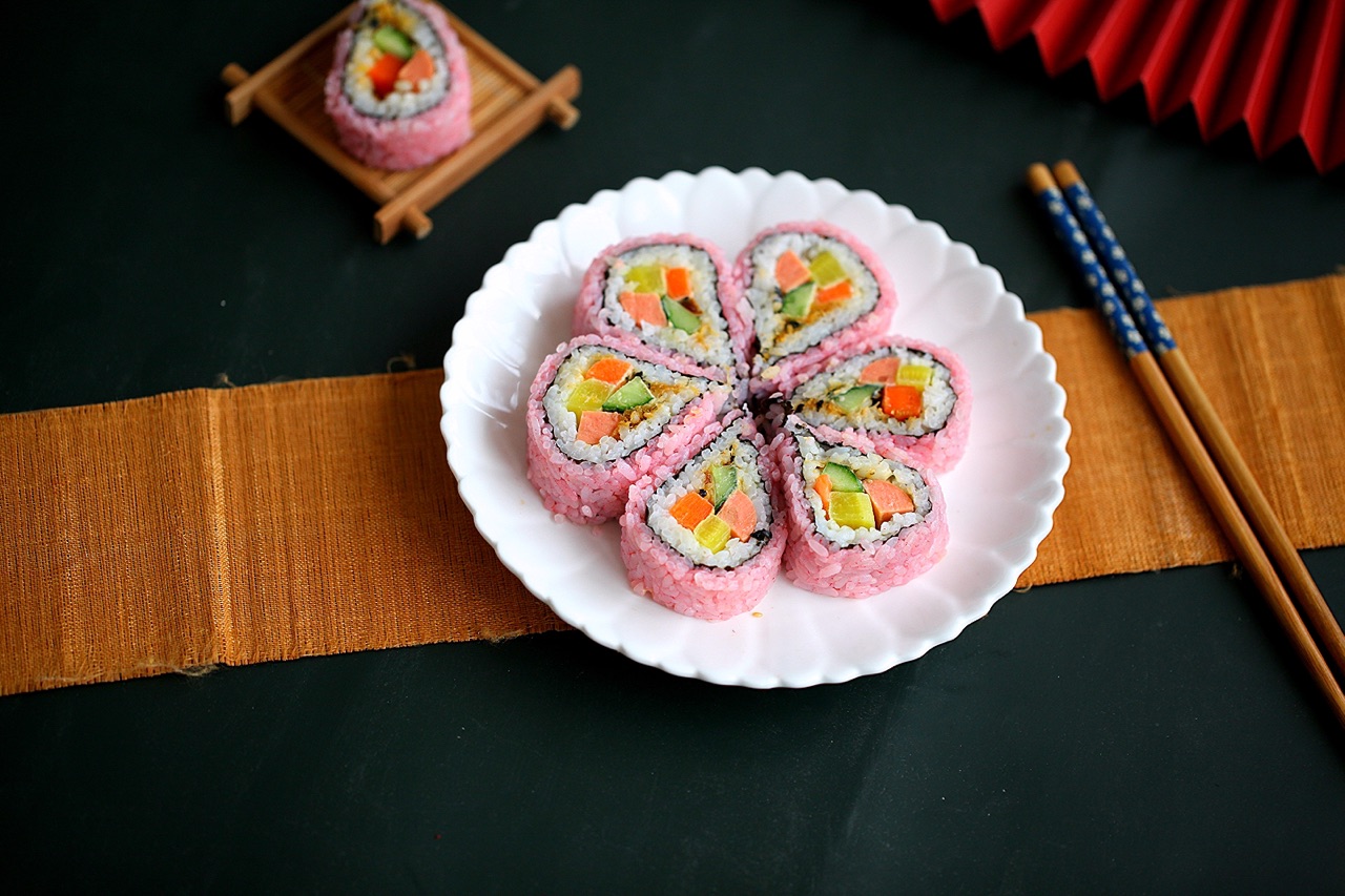 樱花寿司卷怎么做_樱花寿司卷的做法_豆果美食