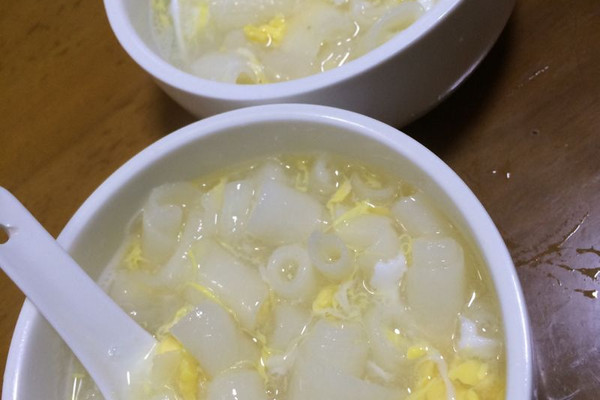 2016-02-25 姜薯薯圆汤,是潮汕地区大年初一必有的甜汤,喝