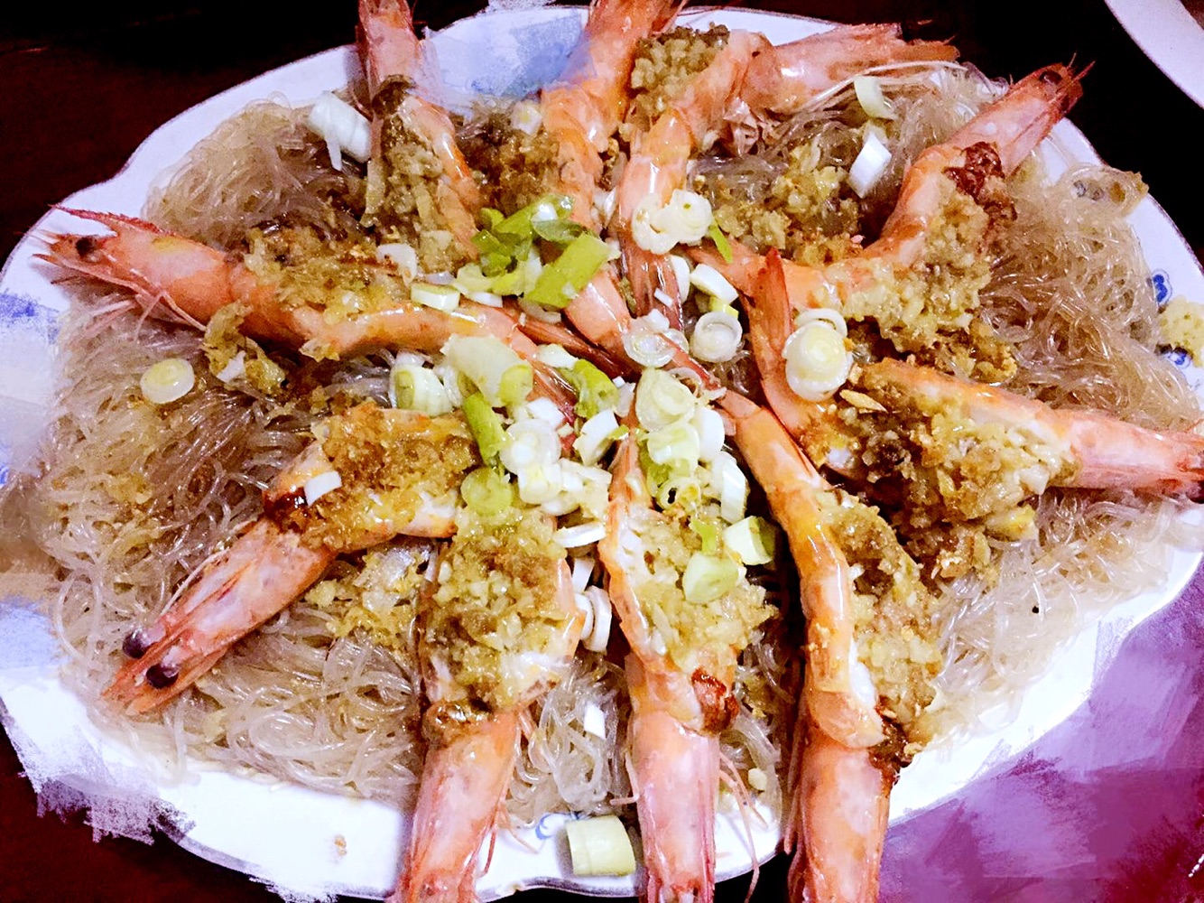 蒜蓉粉丝蒸大虾