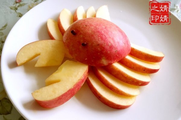 苹果果盘 大螃蟹的做法_菜谱_豆果美食