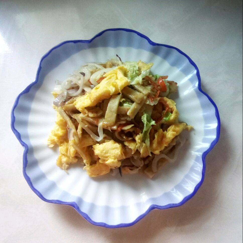 鸡蛋炒饼