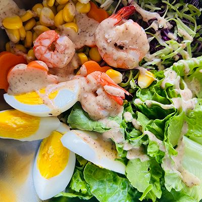 减脂期必备蔬菜沙拉减脂神菜低卡低热量的做法图解5