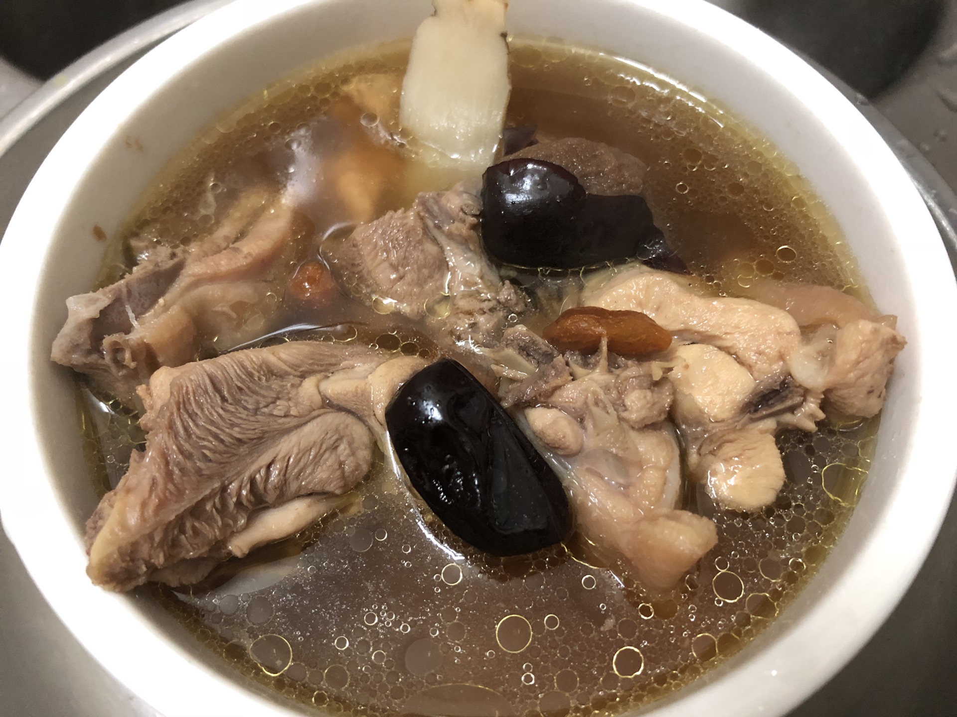 鸡汤清补凉