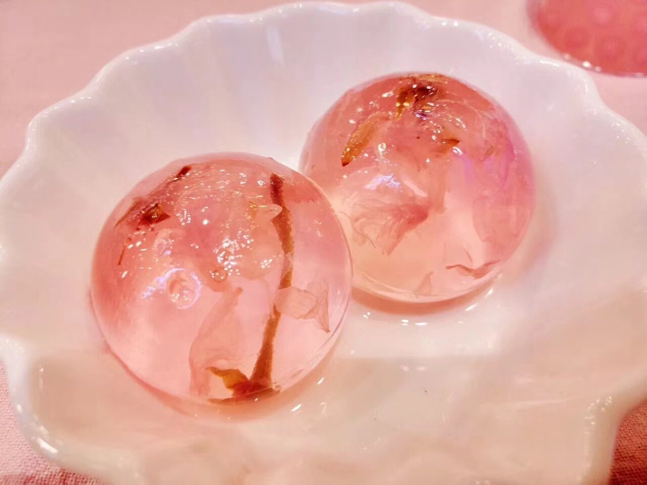 樱花水信玄饼的做法