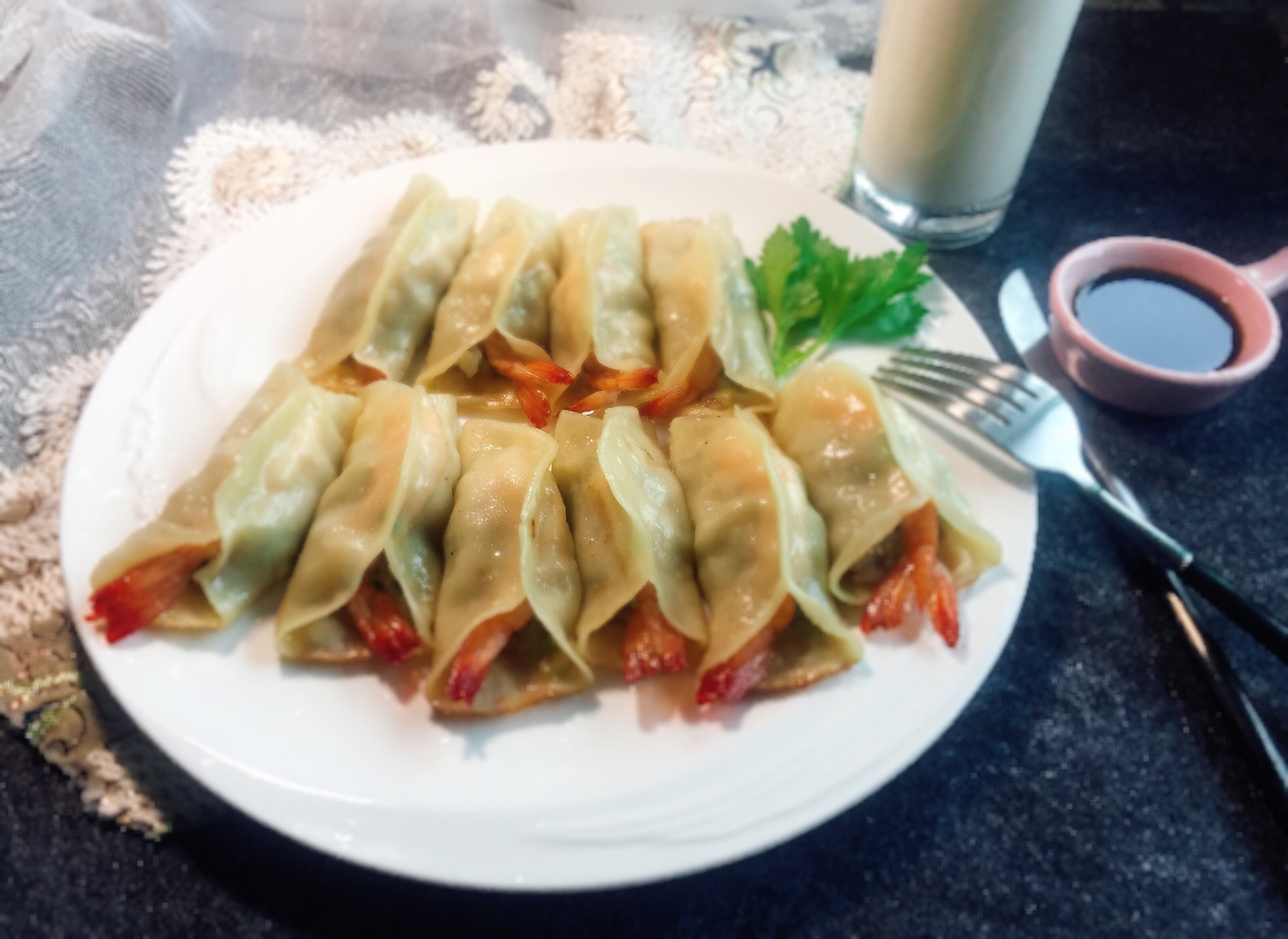 锅贴虾饺的做法图解9
