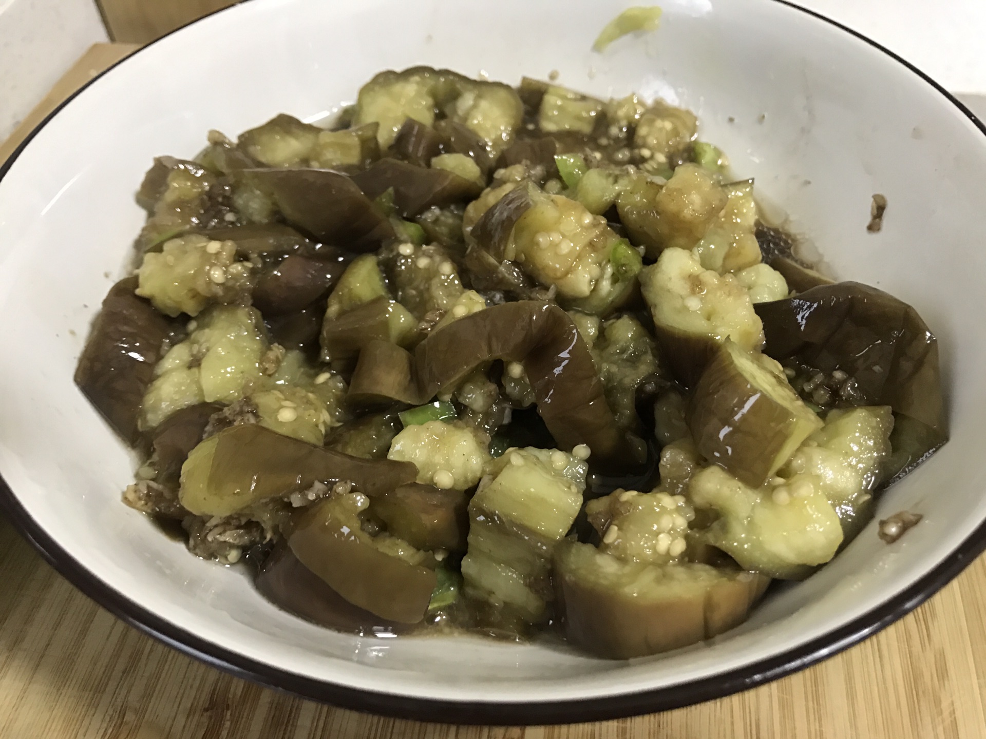 蒸茄泥