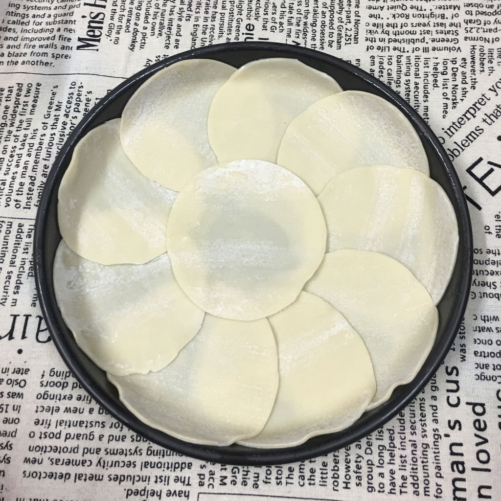 饺子皮披萨