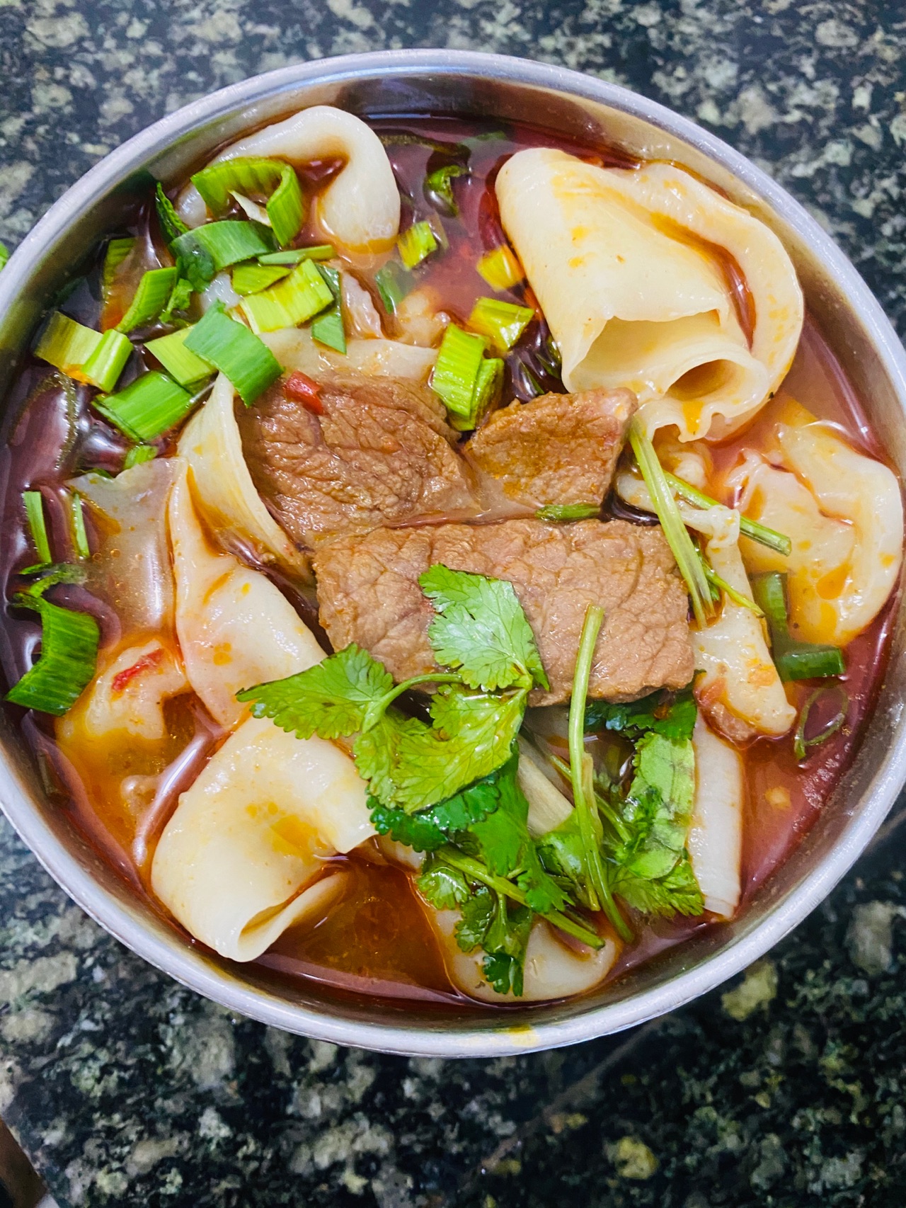 红烧牛肉烩面的做法