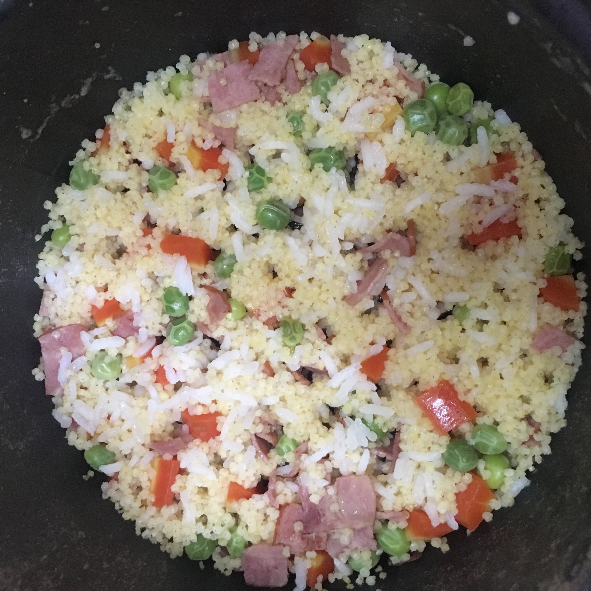 在快手上看见炒饭,来学习了,见到老板以后他特