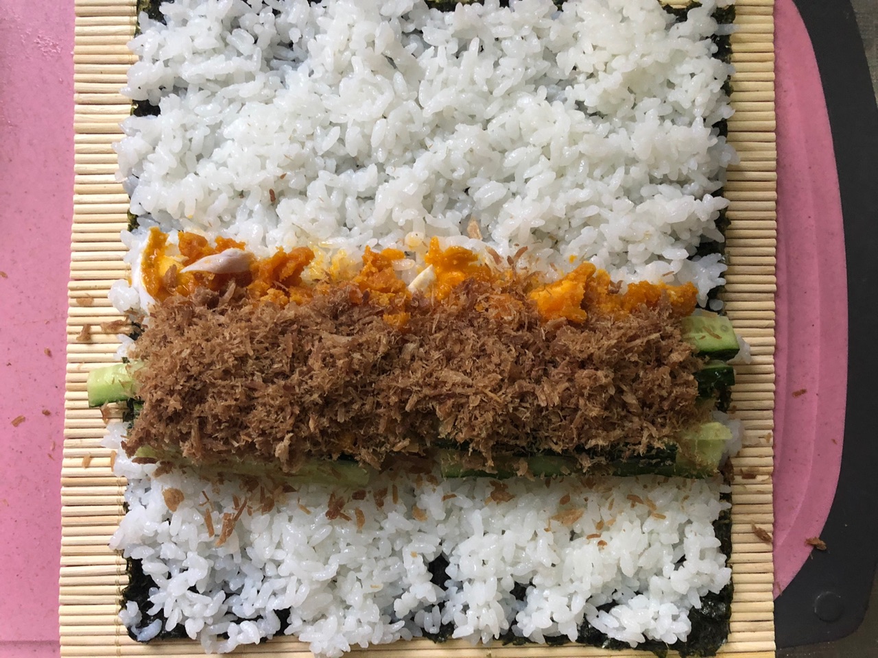 紫菜包饭的做法