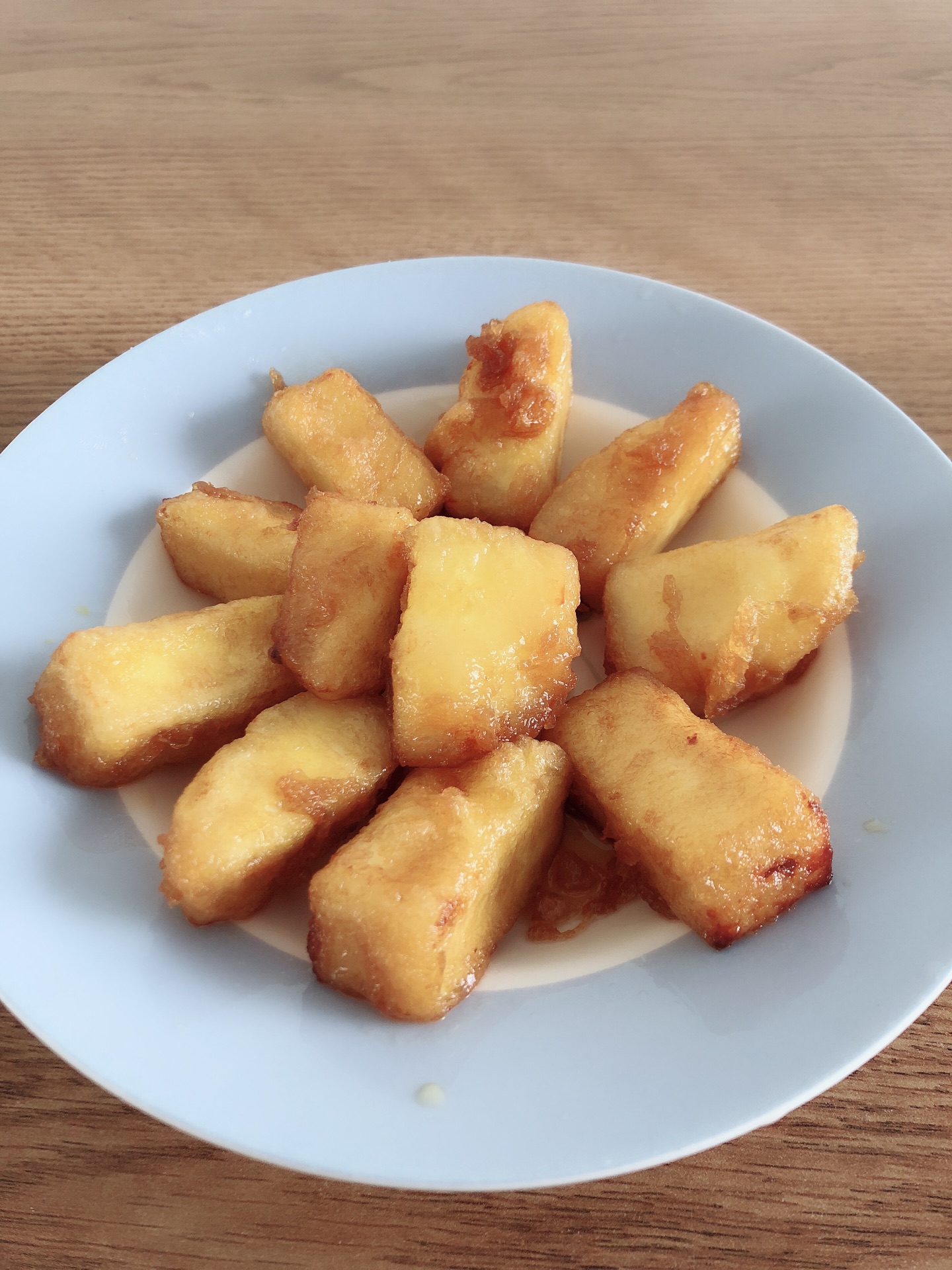 拔丝奶豆腐的做法图解8