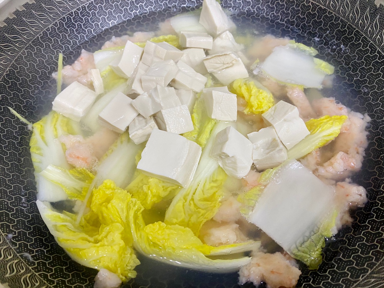 白菜豆腐汤的做法