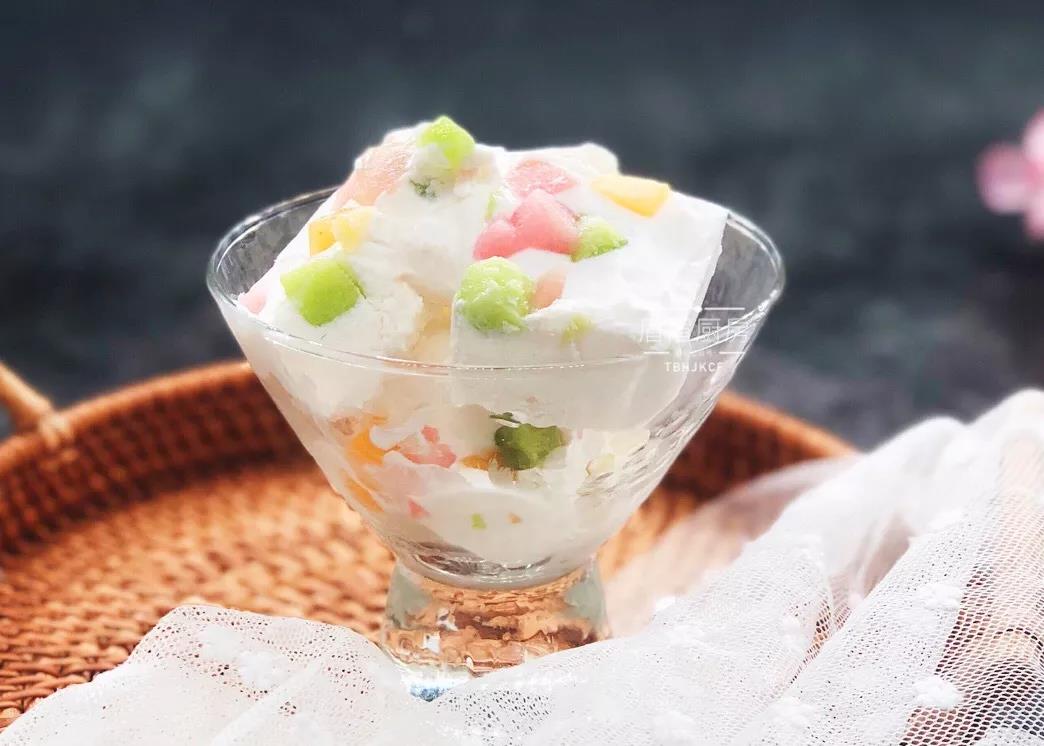 水果酸奶冻