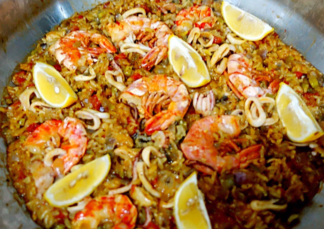 安利皇后锅版西班牙海鲜饭paella