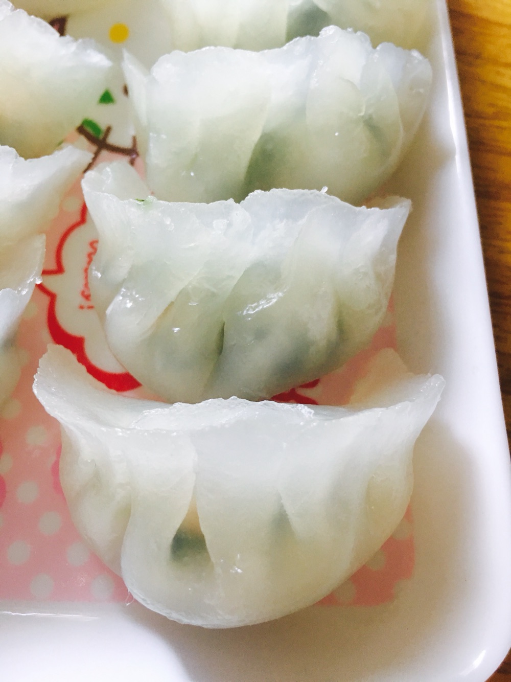 水晶虾饺