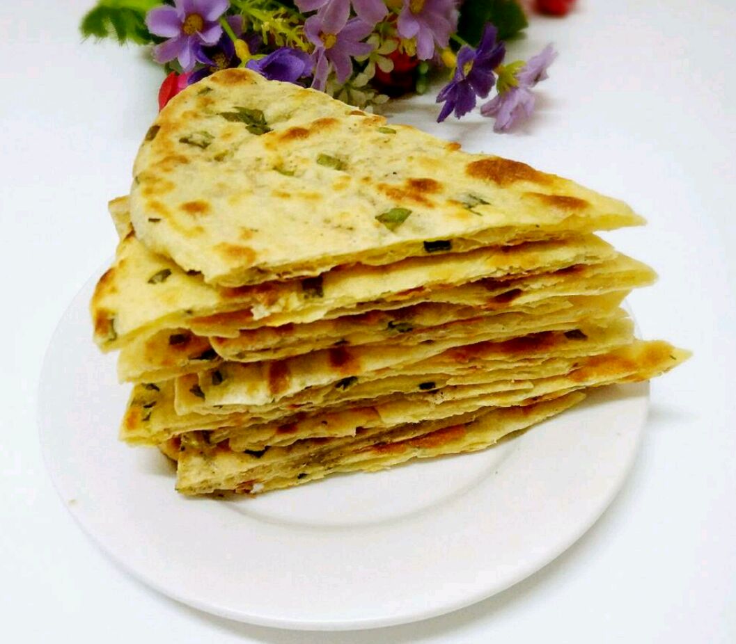 椒盐葱花饼