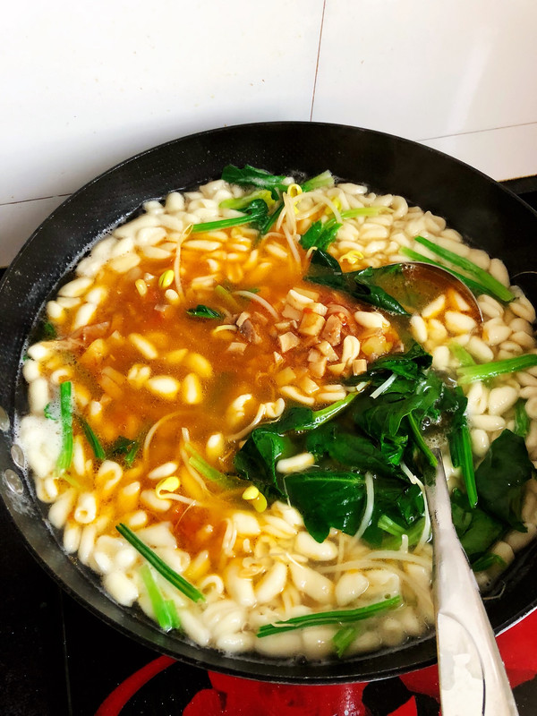 烩麻食(