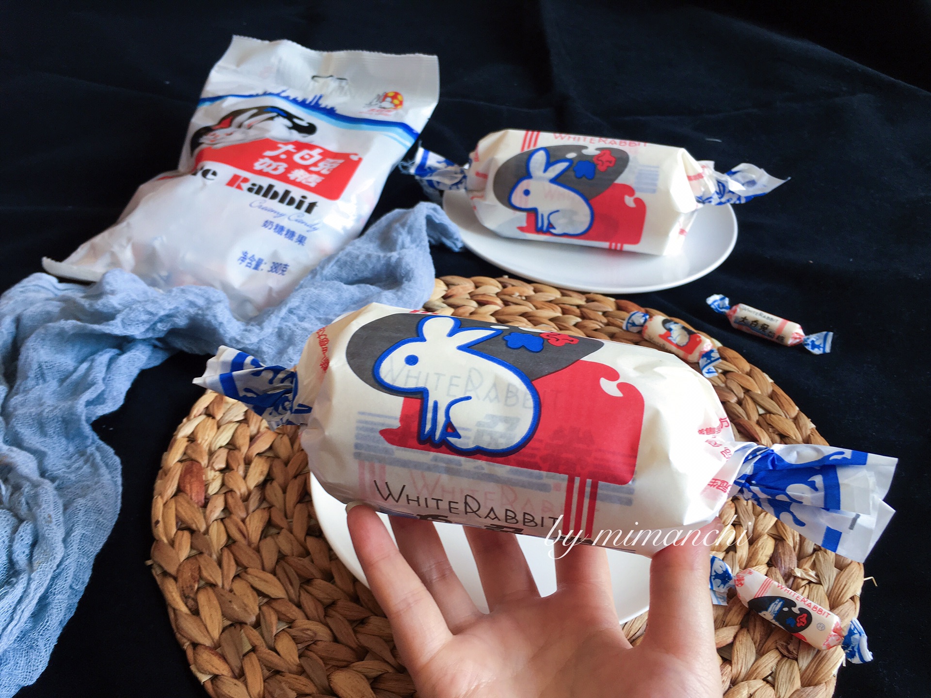 网红大白兔奶糖蛋糕卷#硬核菜谱制作人