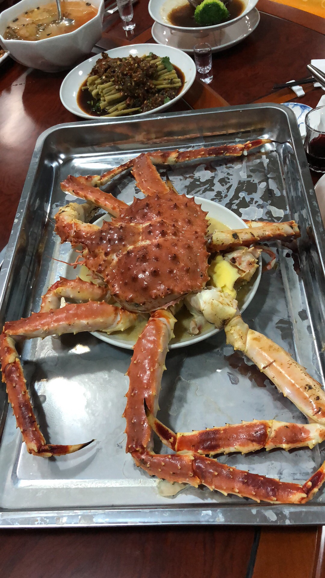 清蒸帝王蟹的做法