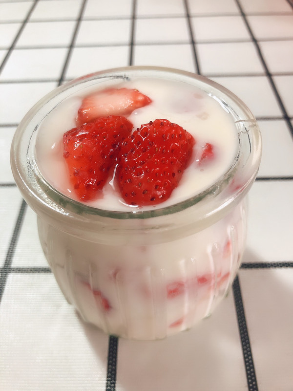 牛奶草莓布丁的做法_菜谱_豆果美食