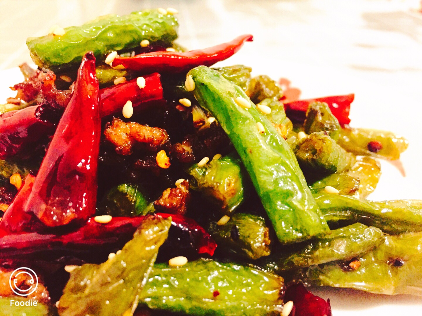 干煸豆角的做法图解9