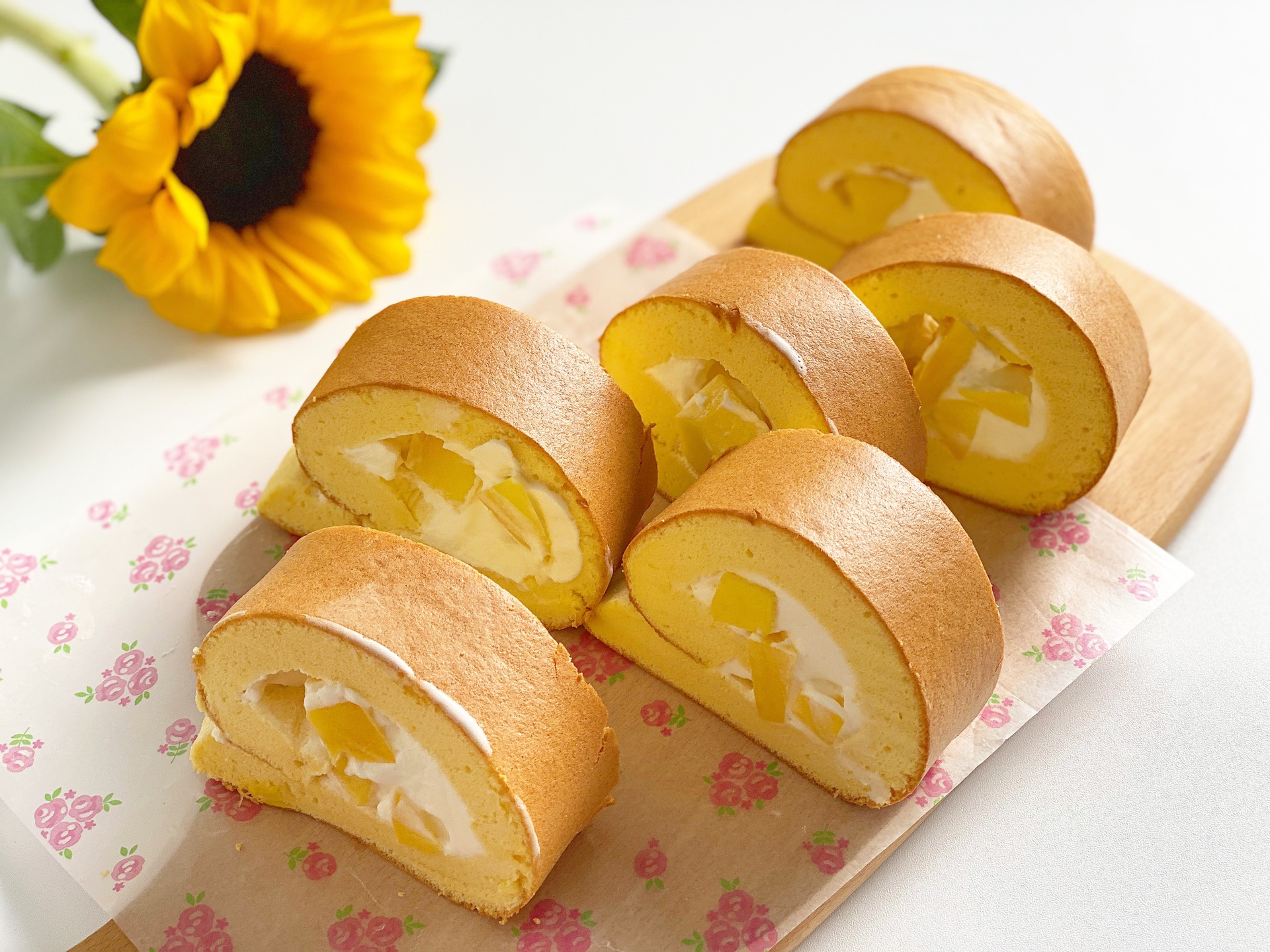 芒果蛋糕卷