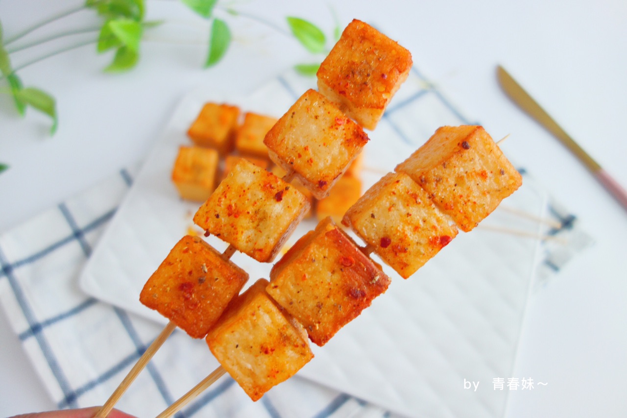 香烤鱼豆腐