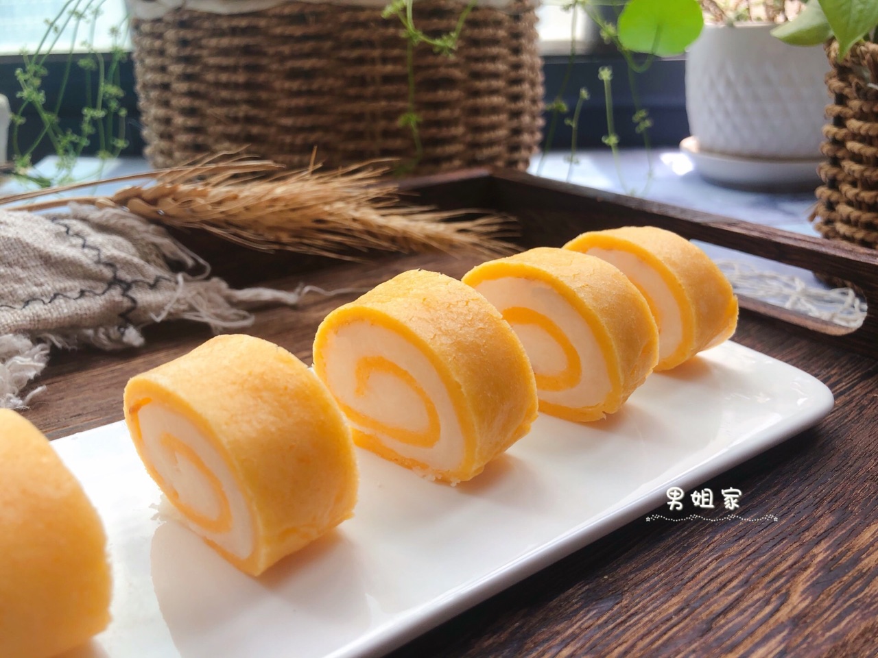 山药鸡蛋卷～宝宝辅食的做法图解10