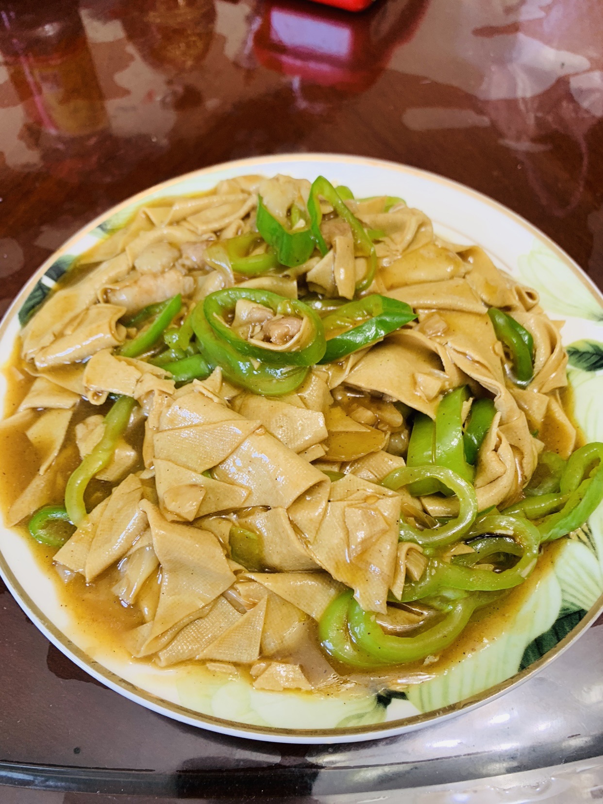 尖椒干豆腐来啦的做法