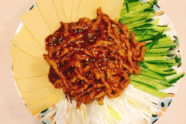 京酱肉丝的做法