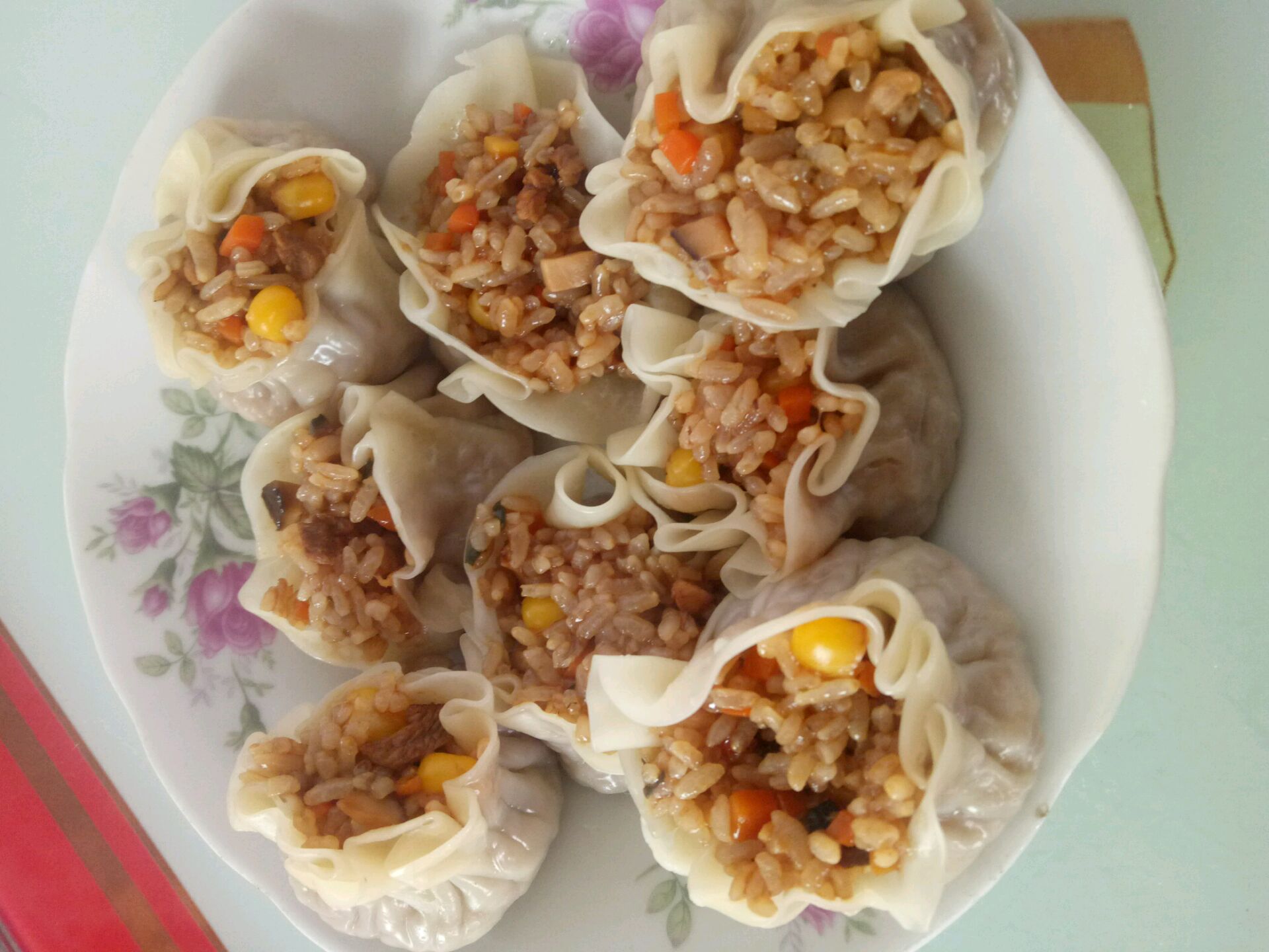 美味烧麦的做法图解20