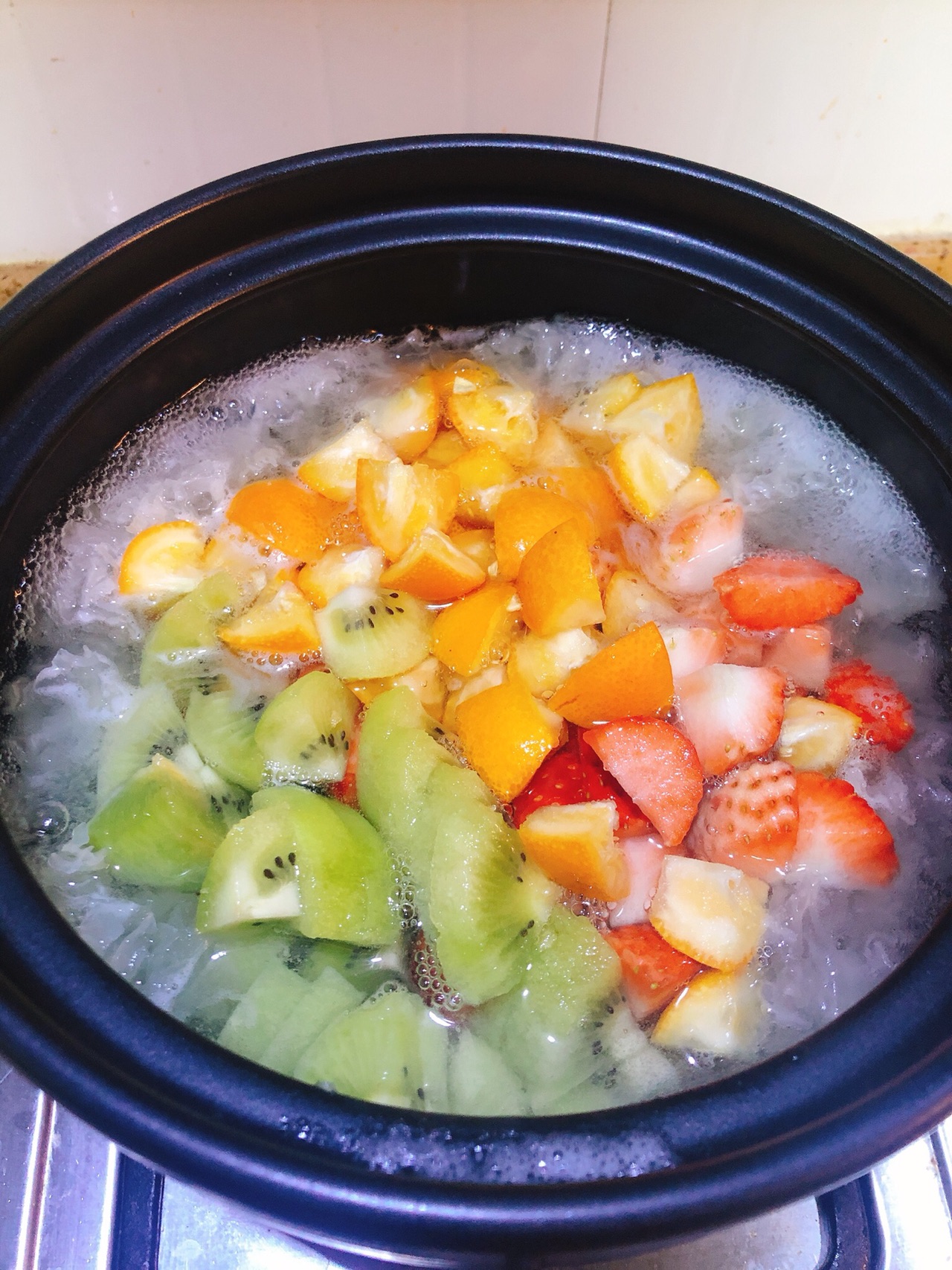水果汤怎么做_水果汤的做法_料理小兔子_豆果美食