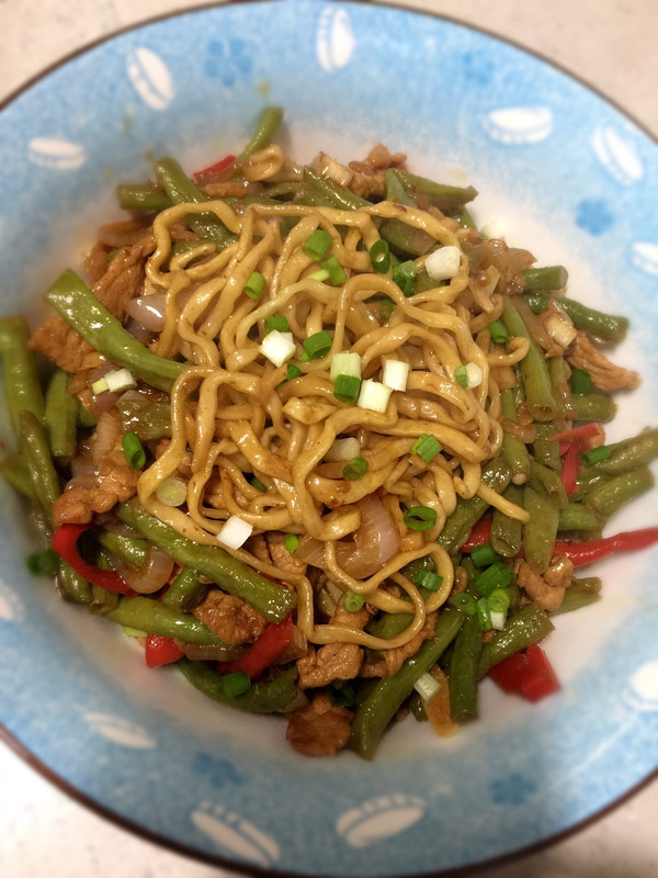 土豆豆角焖面(6/10)
