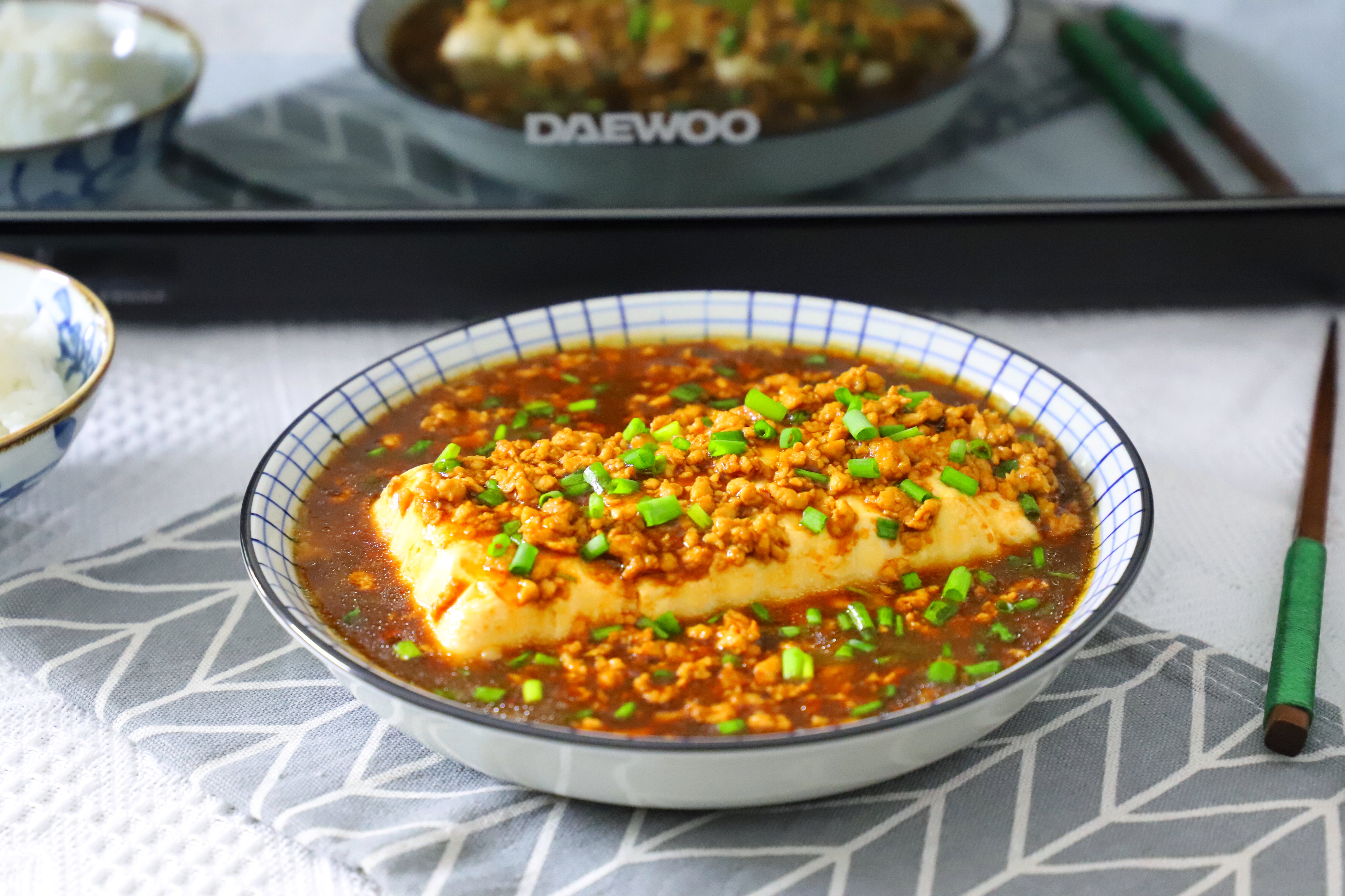 肉末豆腐的做法
