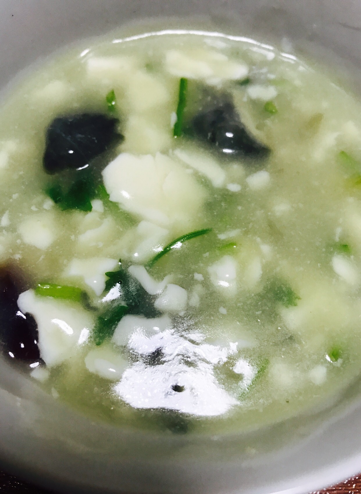 皮蛋豆腐汤