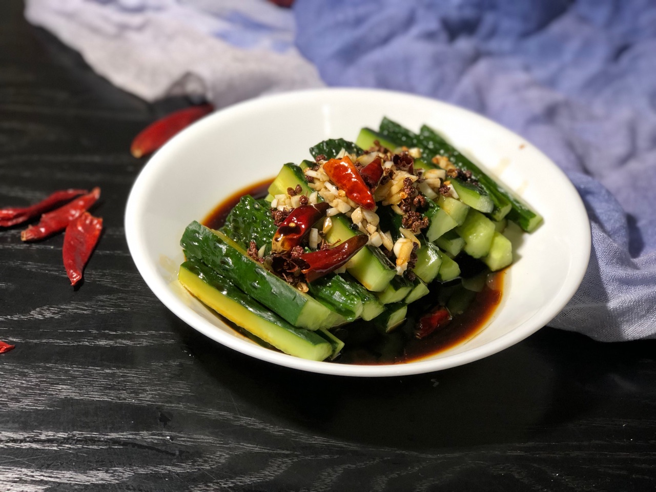 炝拌黄瓜条
