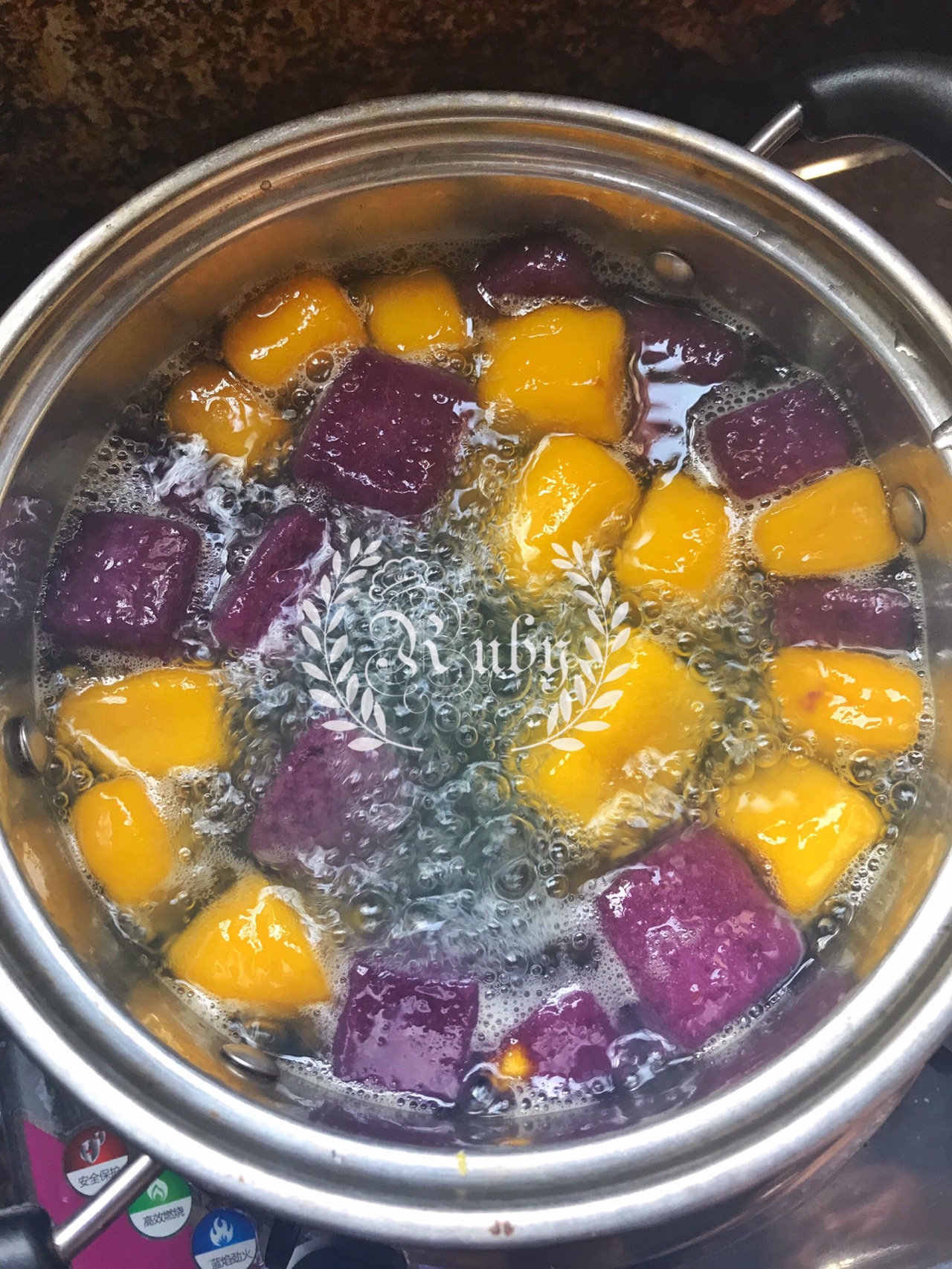 夏日甜品之手工芋圆红豆汤的做法图解9