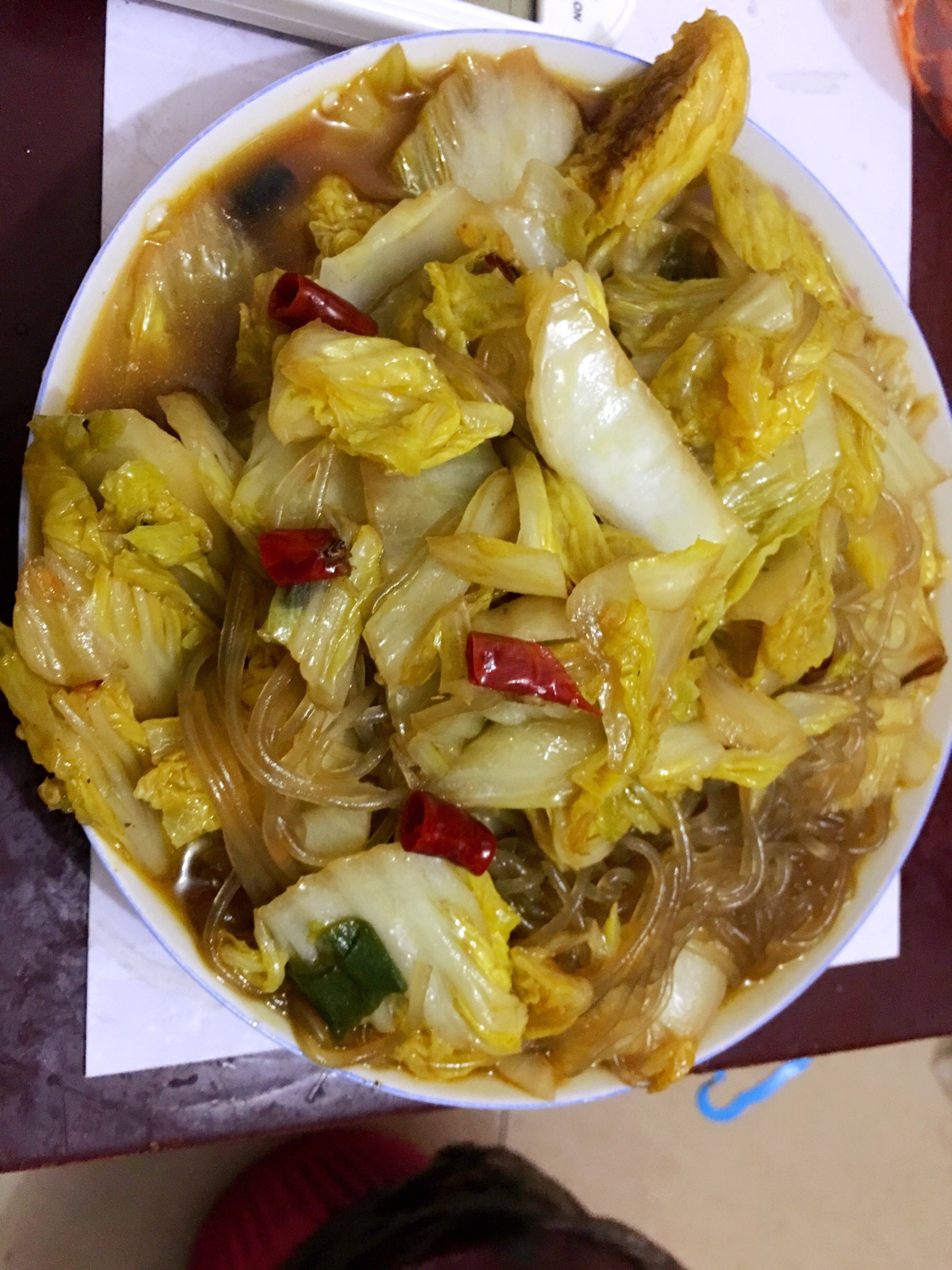 白菜炖粉条