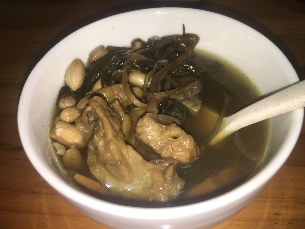 祛湿汤苦斋婆炖猪肺的做法图解5