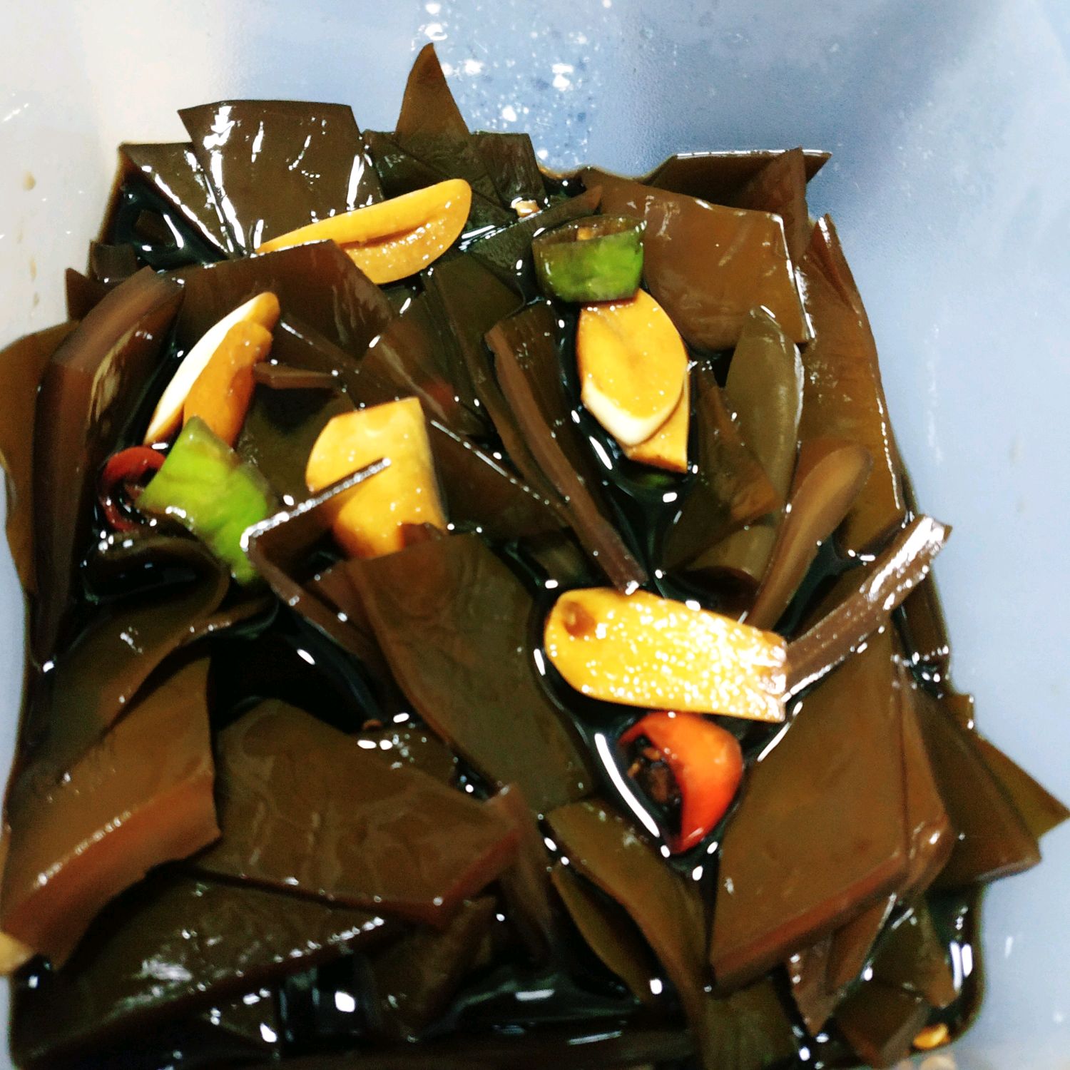 酸辣海带的做法